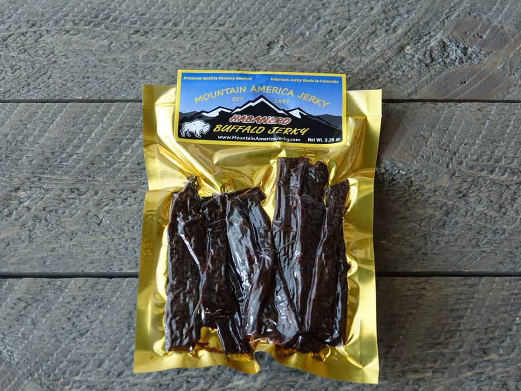 Habañero Buffalo Jerky Mountain America Jerky