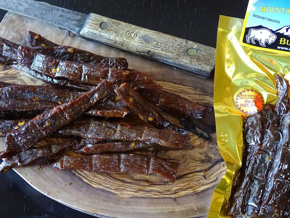 Habañero Buffalo Jerky Mountain America Jerky