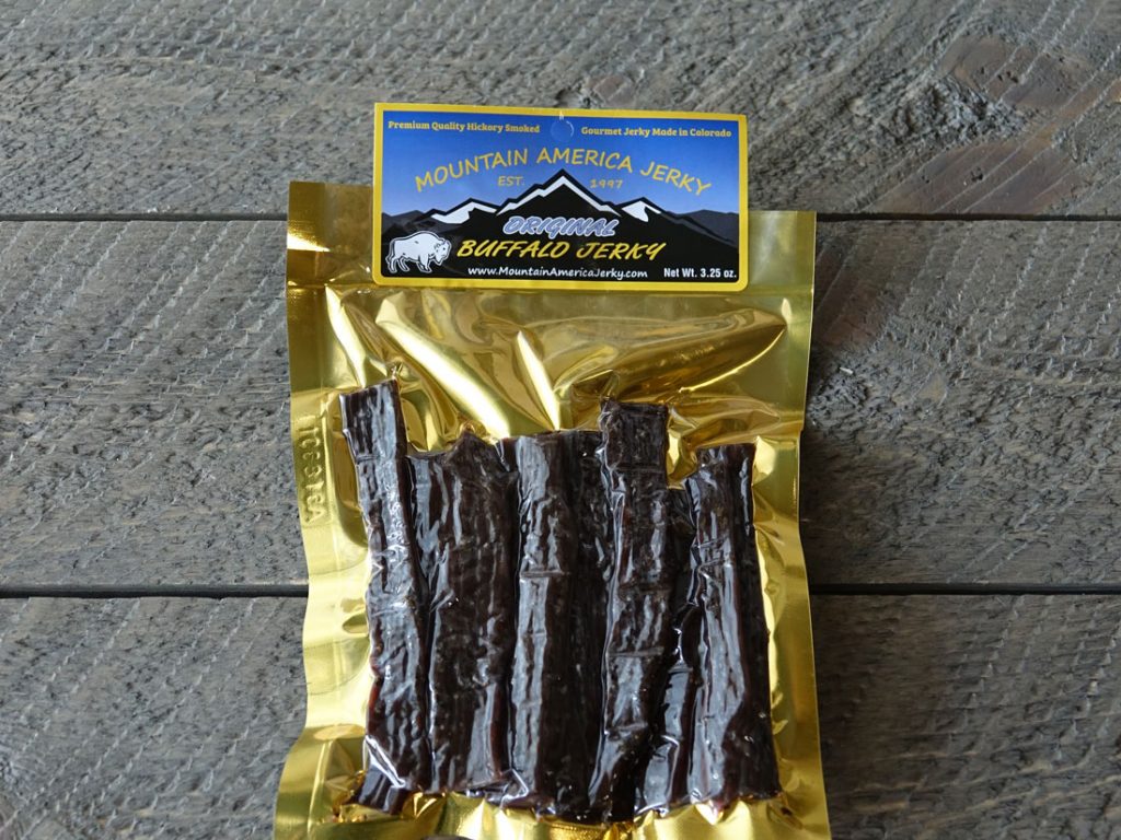 Original Bison Jerky Mountain America Jerky