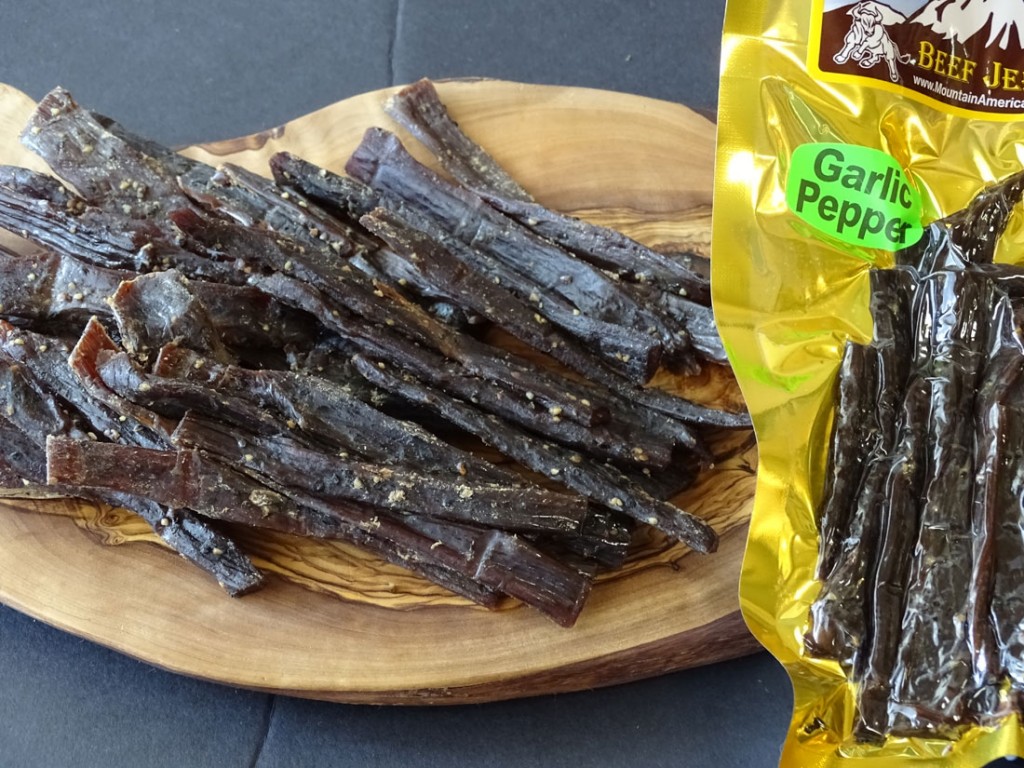 Garlic Jerky with Black Pepper Mountain America Jerky