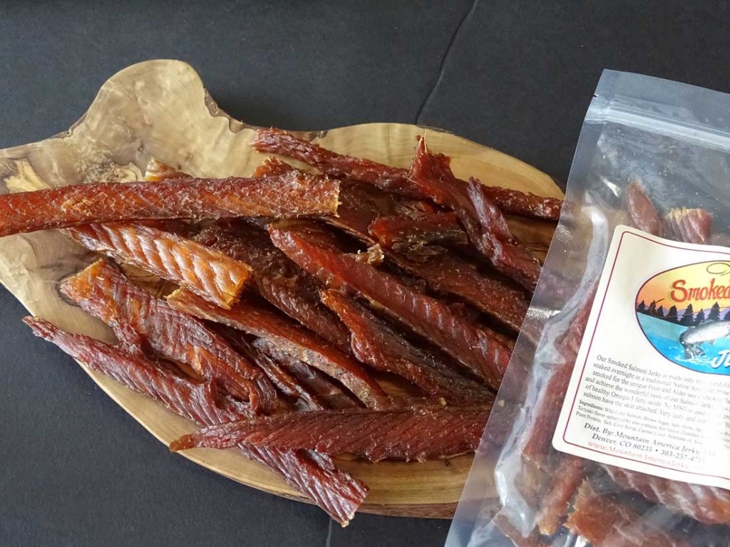 Salmon Jerky Original Flavor Mountain America Jerky