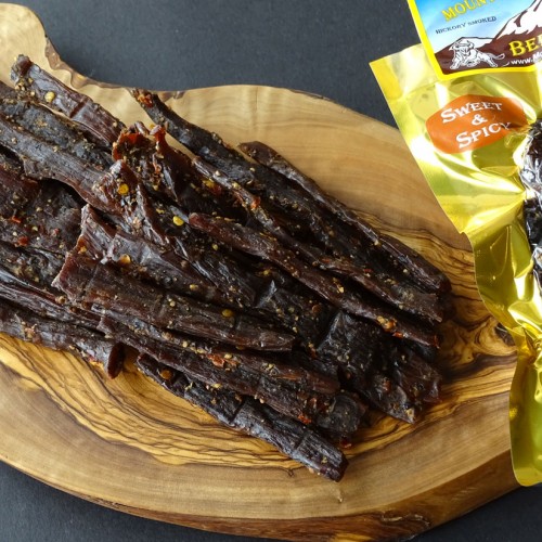 Sweet & Spicy Beef Jerky Handmade in Colorado