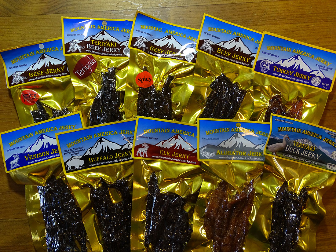 Eleven Pack Variety Sampler Mountain America Jerky 