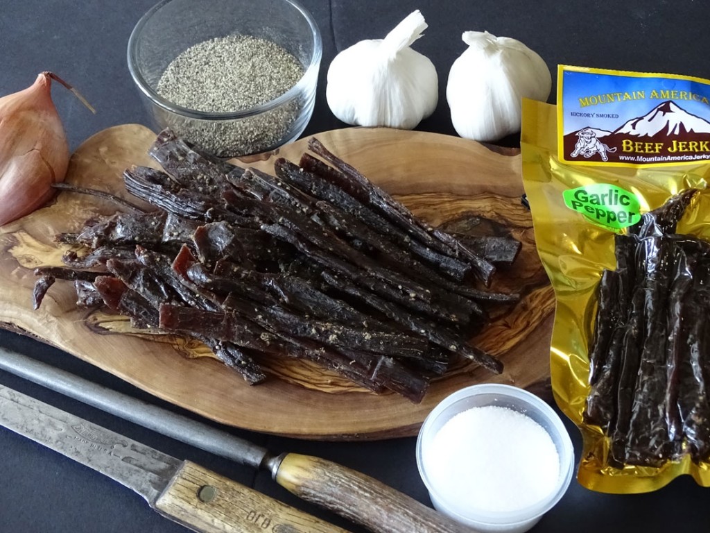 Garlic-Pepper-Beef-Jerky