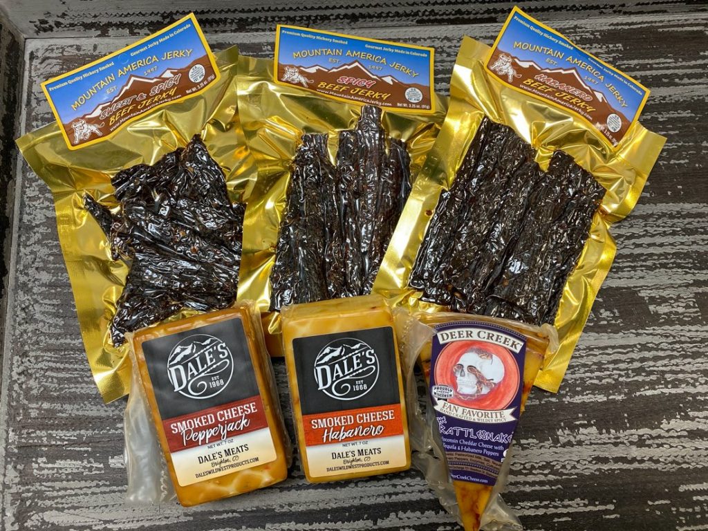 Hot Lover Jerky and Cheese Pack Mountain America Jerky
